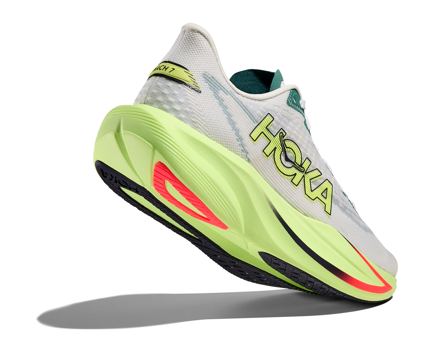 Hoka Mach 7 M Frost/Neon Yuzu