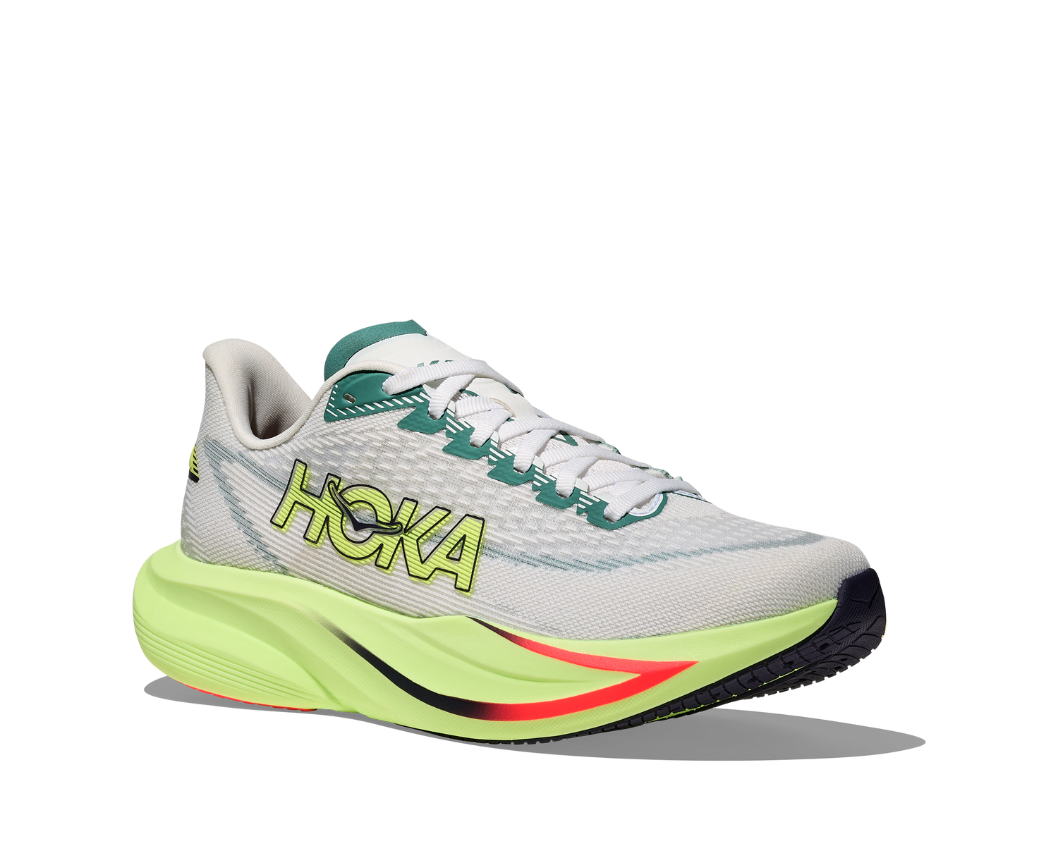 Hoka Mach 7 M Frost/Neon Yuzu