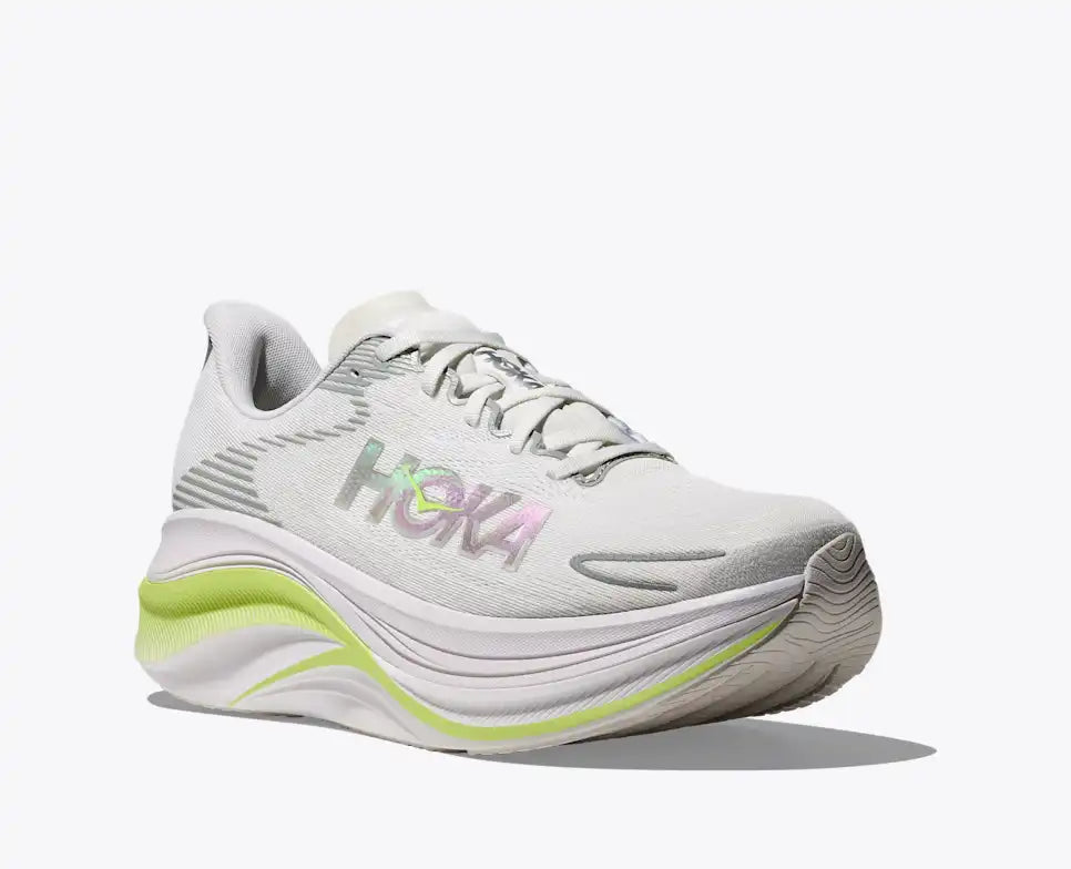 Hoka Skyward X2 M White/Neon Yuzu