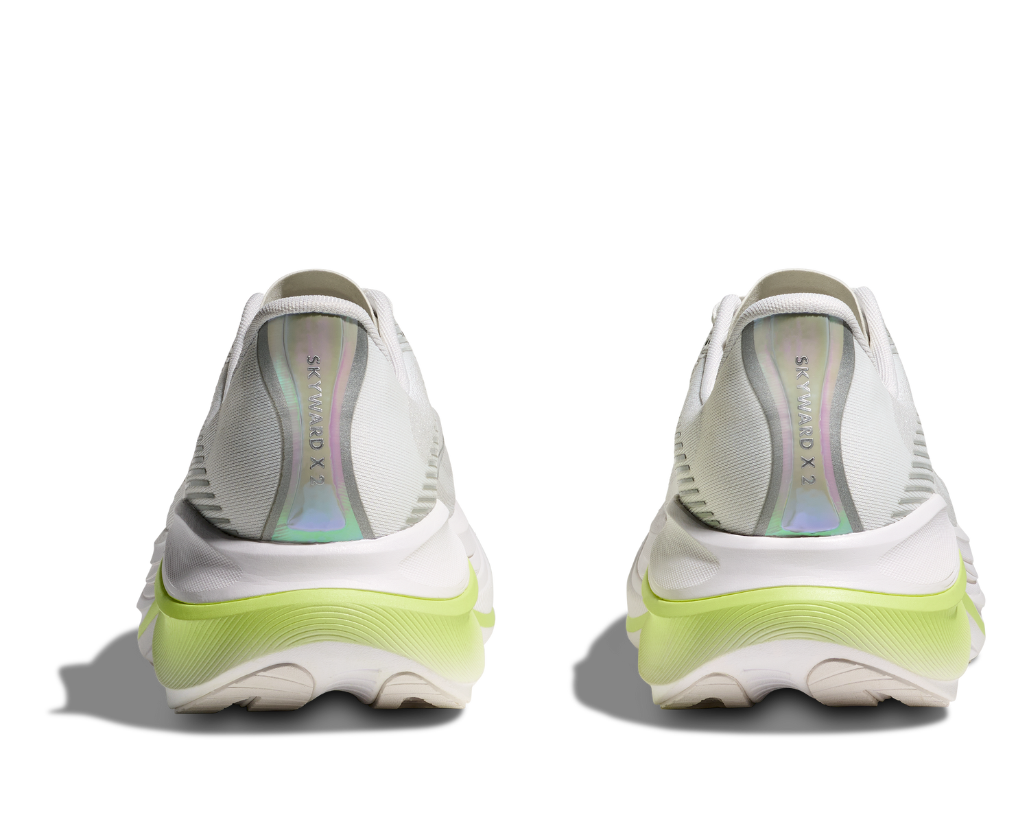 Hoka Skyward X2 W White/Neon Yuzu
