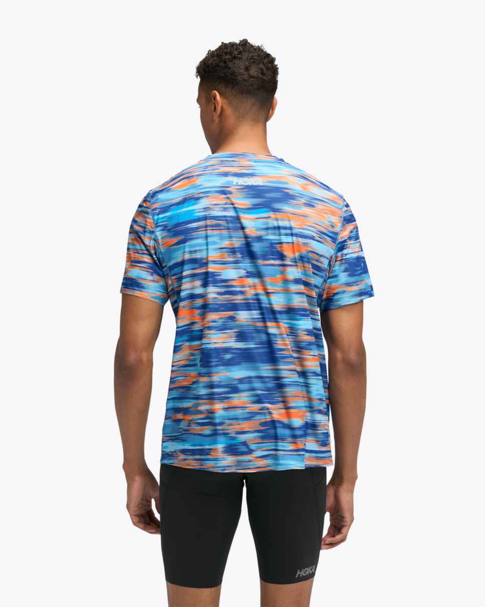 Hoka Airolite Short Sleeve 2.0 M Blue Blurr