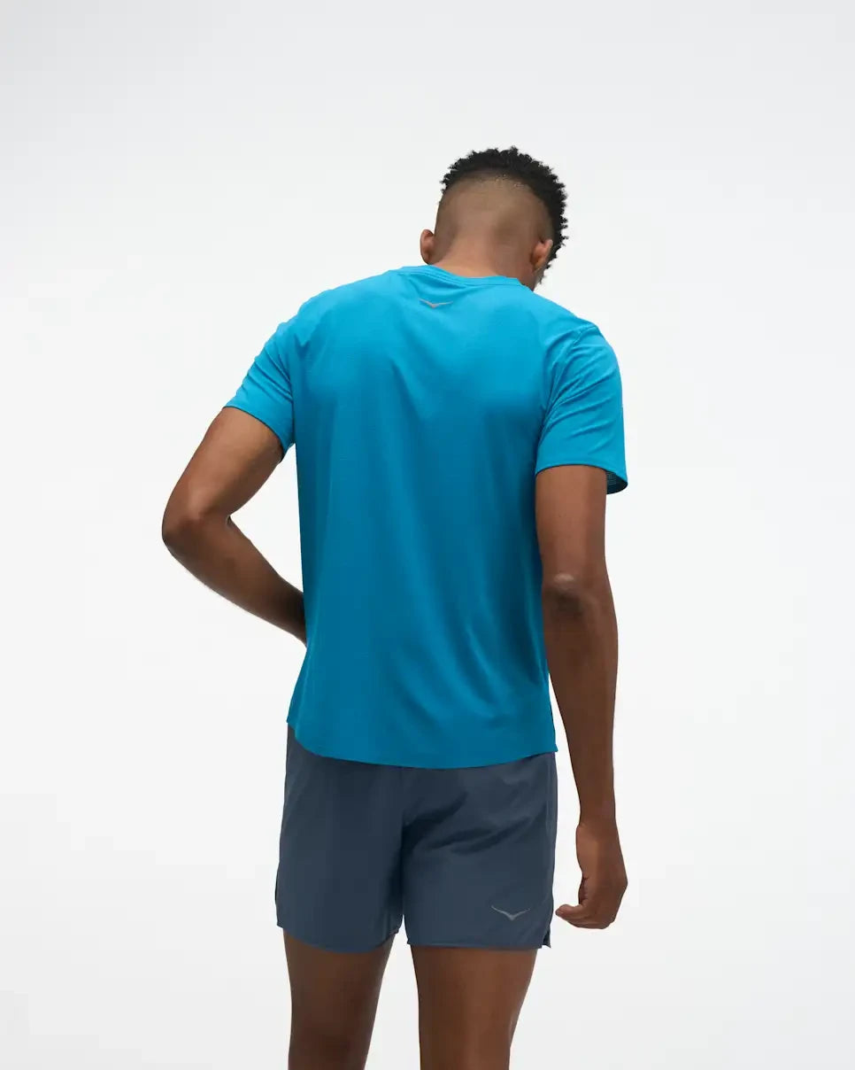 HOKA EveryRun Short Sleeve Shirt - Night Time Glow NTG