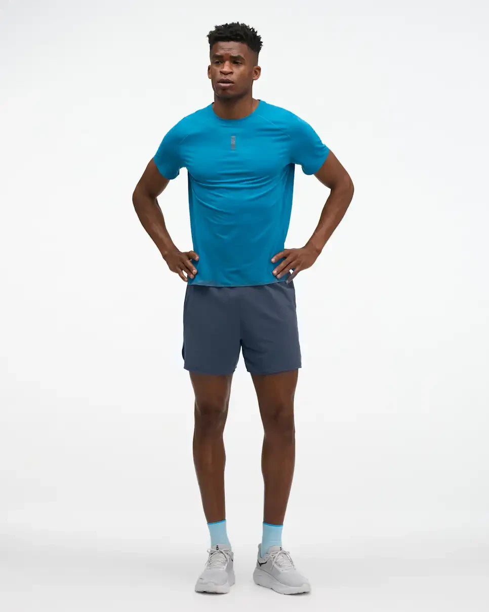 HOKA EveryRun Short Sleeve Shirt - Night Time Glow NTG