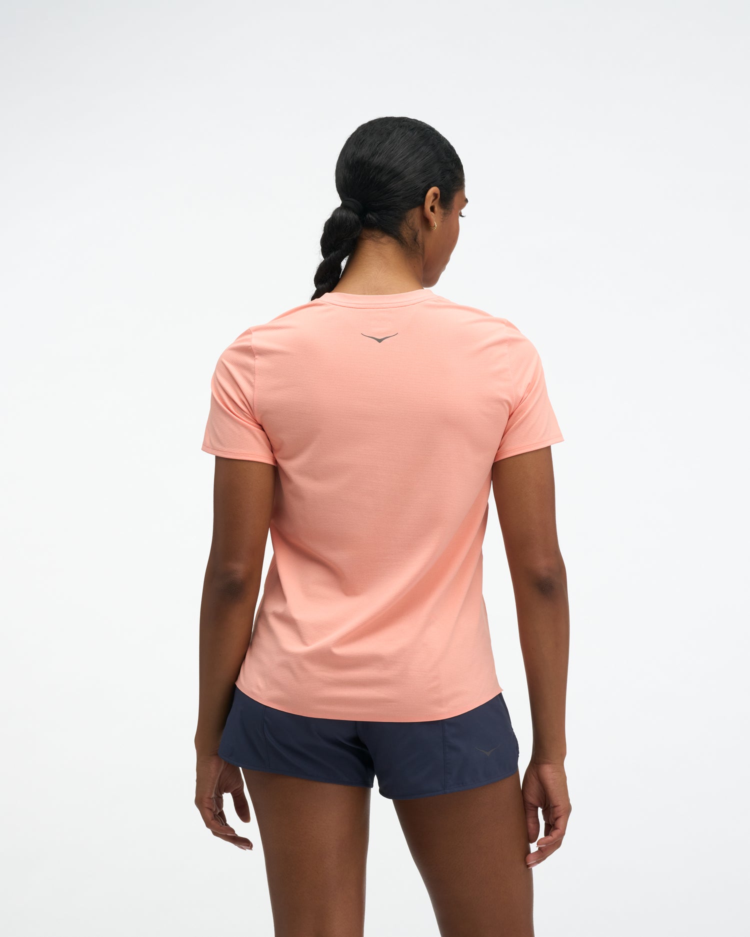 Hoka W Everyrun W Short Sleeve Sunstone