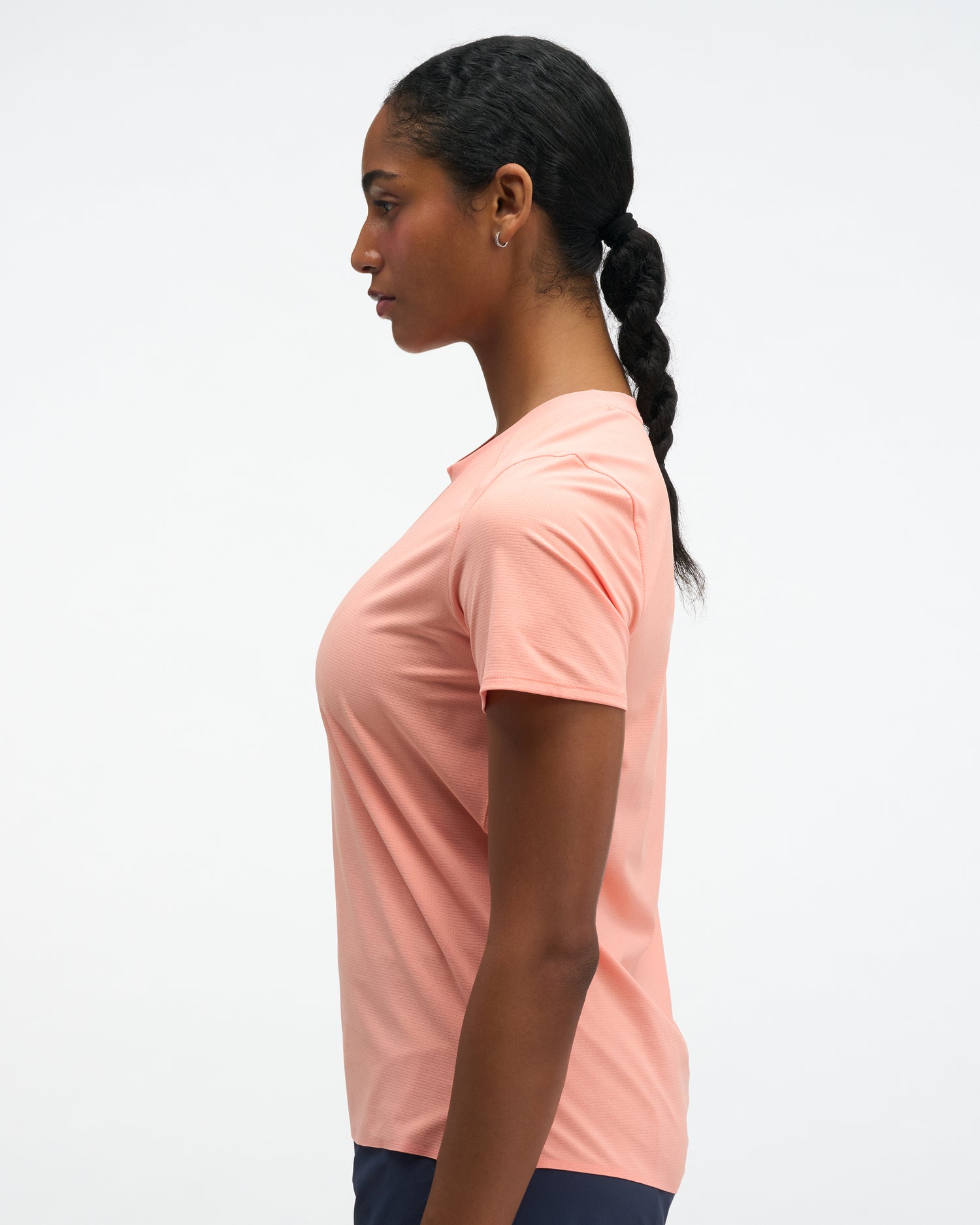 Hoka W Everyrun W Short Sleeve Sunstone
