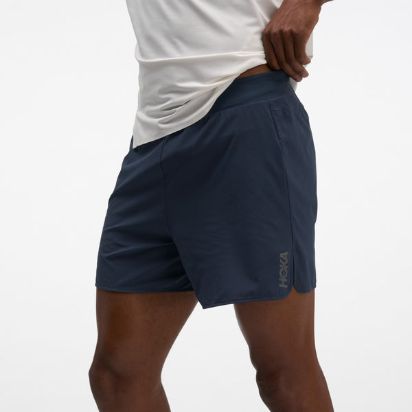 Hoka Glide Short 5" Brief M Varsity Navy