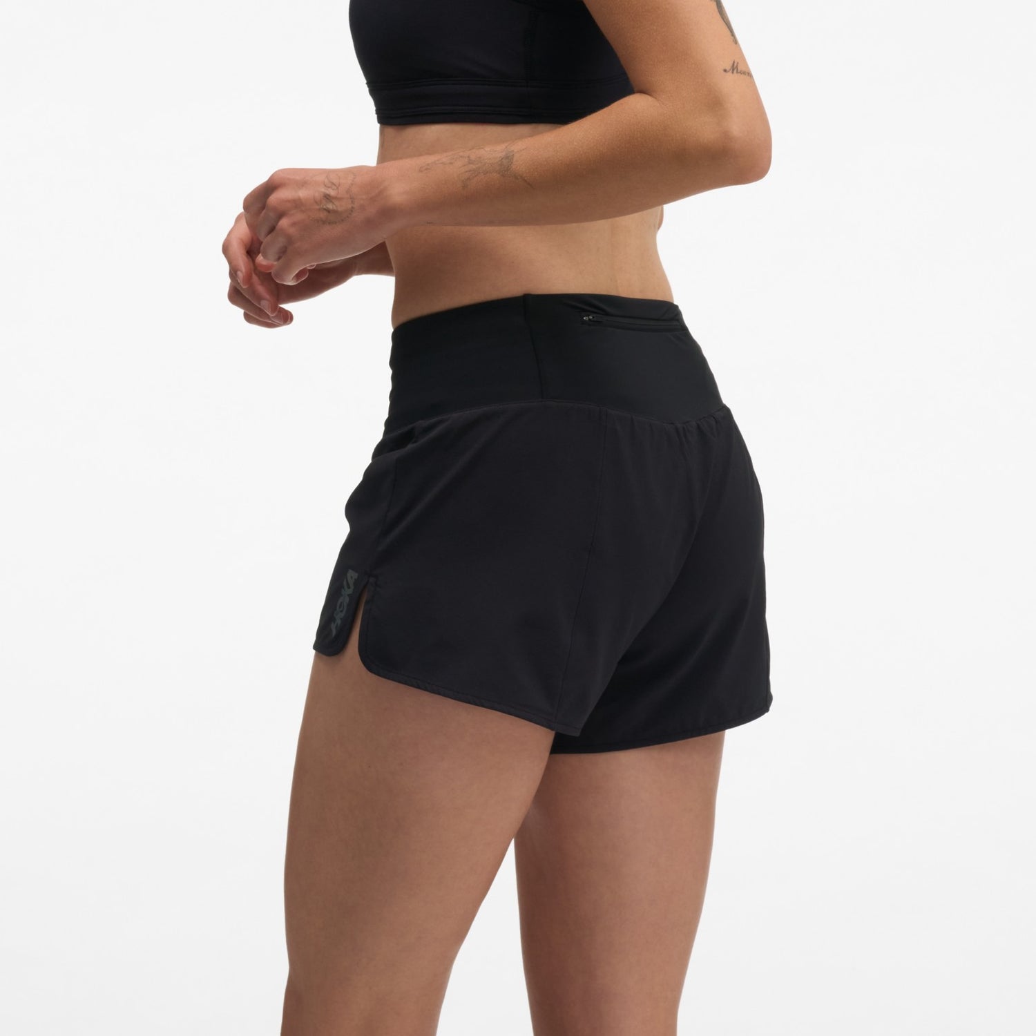 Hoka Glide Short MR 3.5" Brief W Black