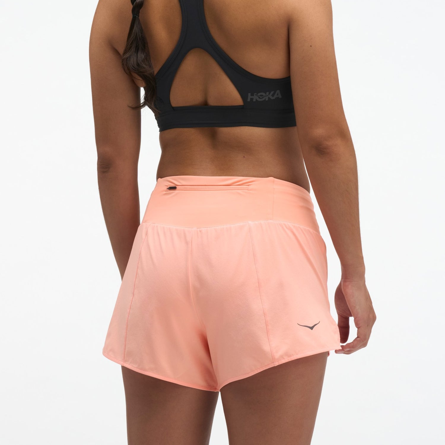 Hoka Glide Short MR 3.5" Brief W Sunstone