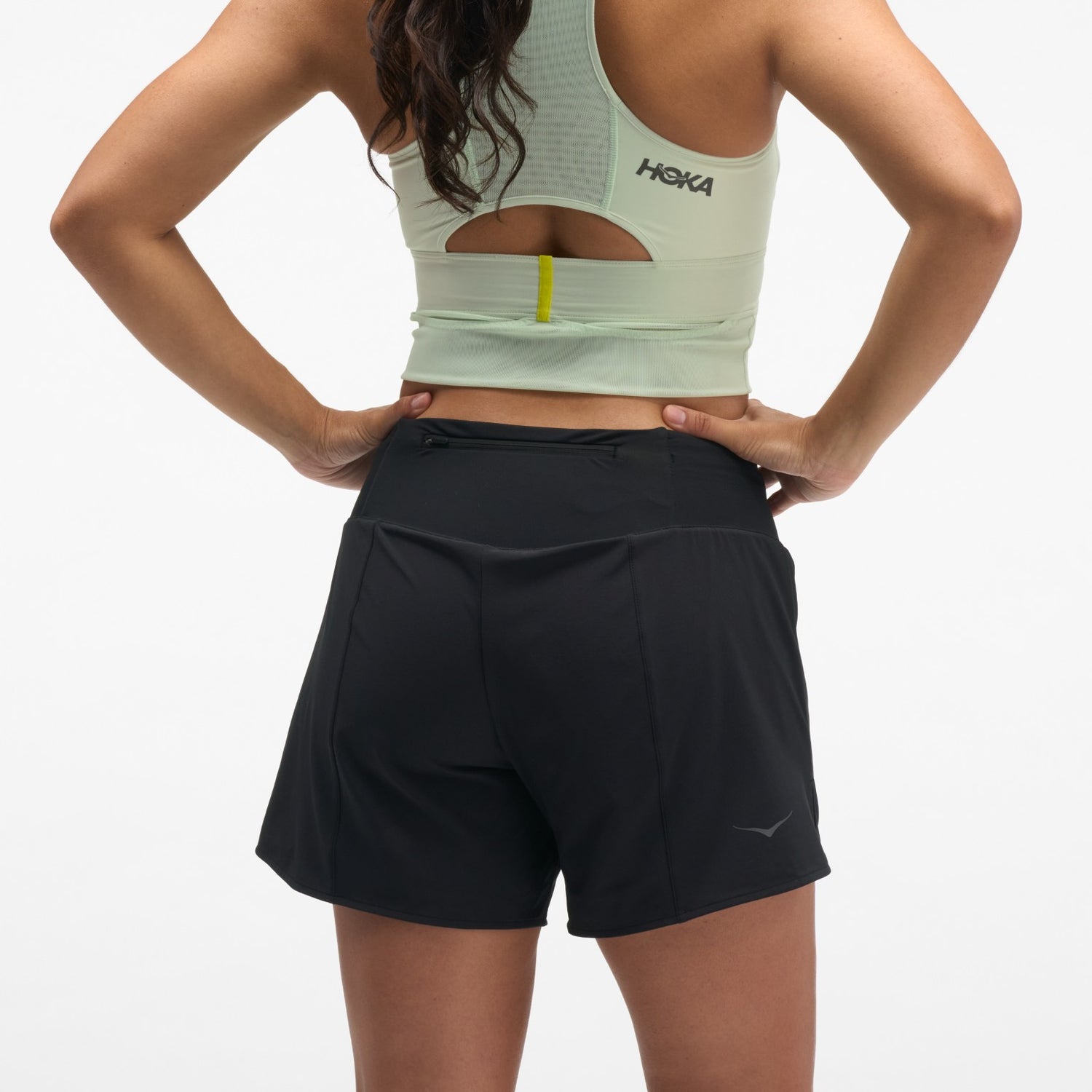Hoka Glide Short MR 5" 2-in-1 W Black