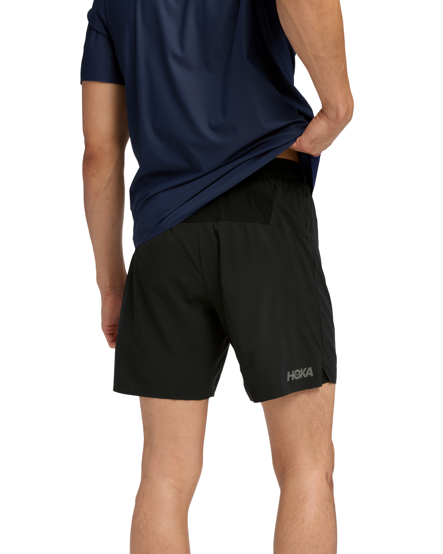 Hoka Glide 7" Short 2 in 1 M Black