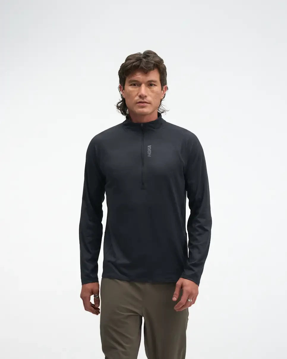 Hoka M Skyform Half Zip Black