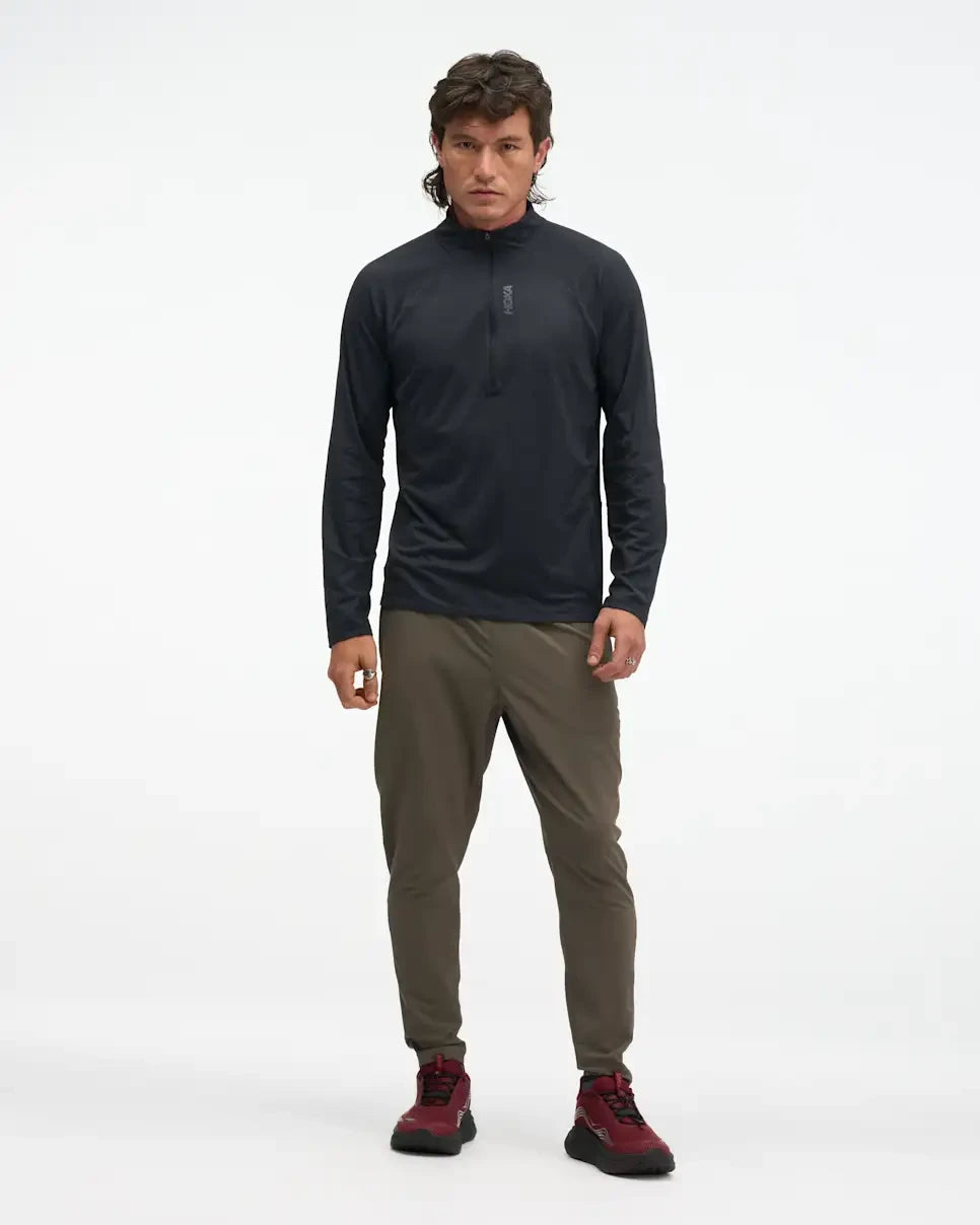 Hoka M Skyform Half Zip Black