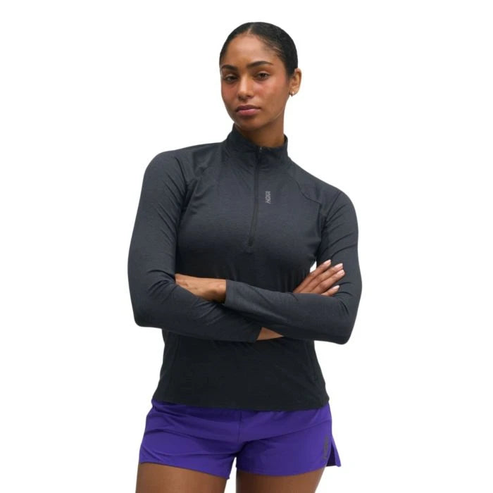Hoka W Skyform Half Zip Black