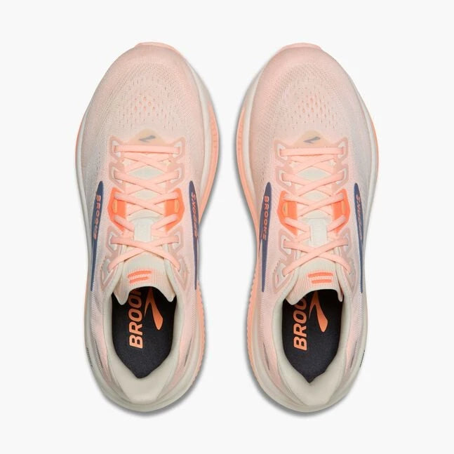 Brooks Ghost 18 W Star White/Cyber Peach/Grey