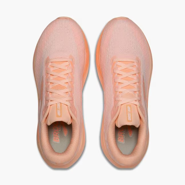 Brooks Ghost Amp W Peach/White
