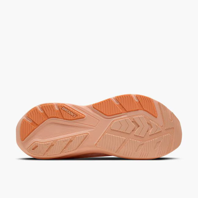 Brooks Ghost Amp W Peach/White