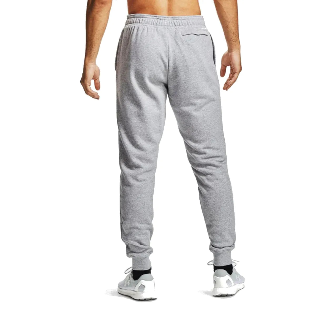 UA Rival Men's Fleece Joggers M Gray/Onyx White