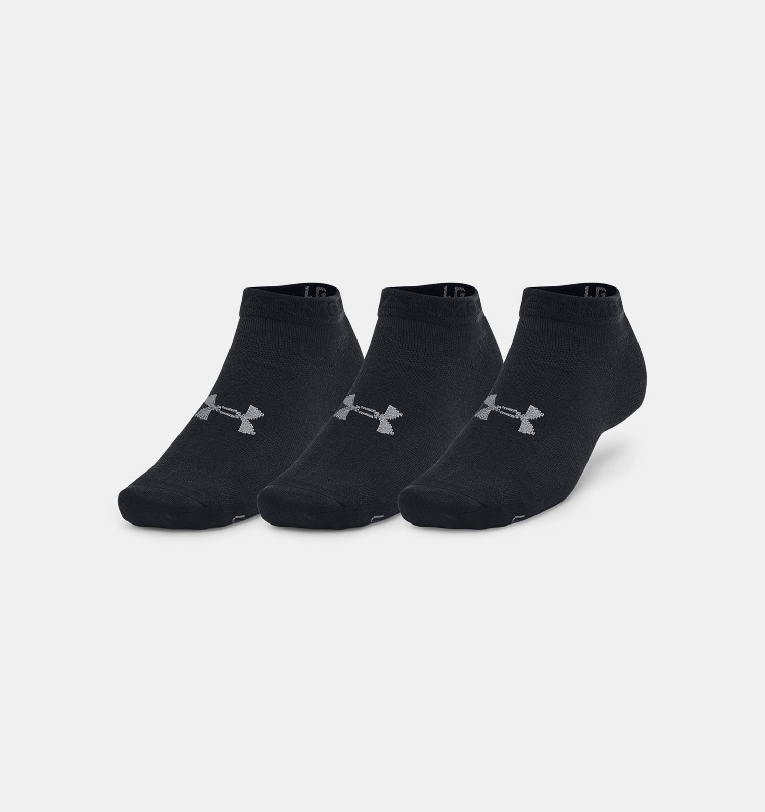 UA Essential Low Cut 3 Pack Black