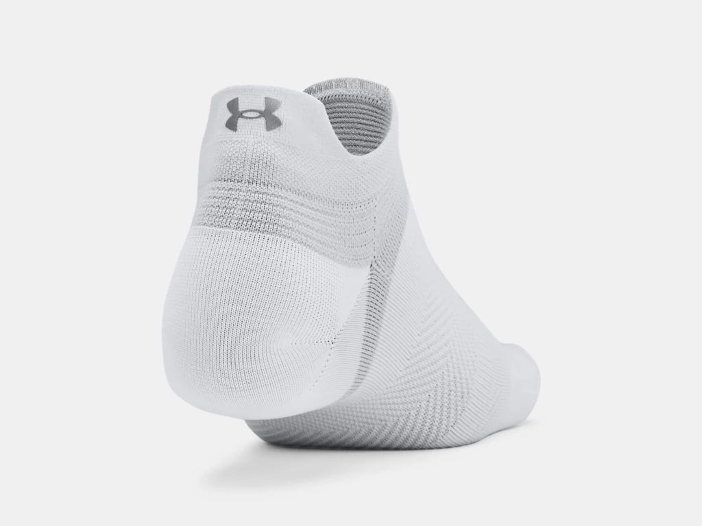 UA Armour Dry® Run Lite 3-Pack No Show Tab Socks