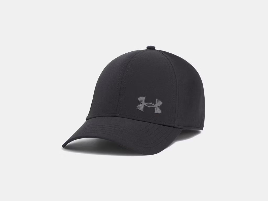 UA Drive Low Storm Stretch Fit Cap Black