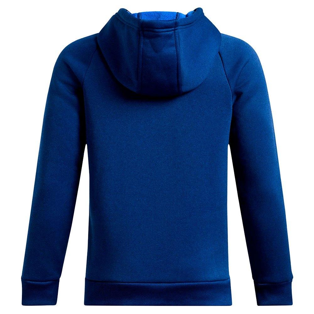 UA Armour Fleece Pro Hoodie Boys' Tech Blue