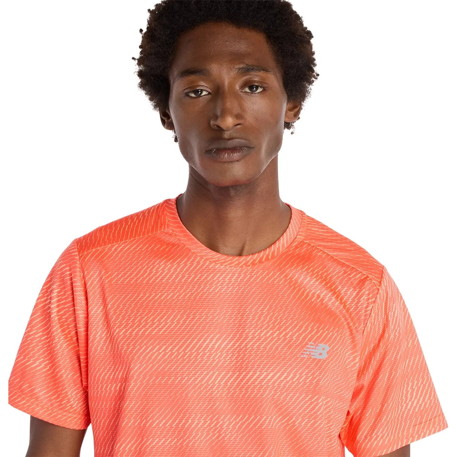 NB Sport Essentials Printed SS Ultra Red
