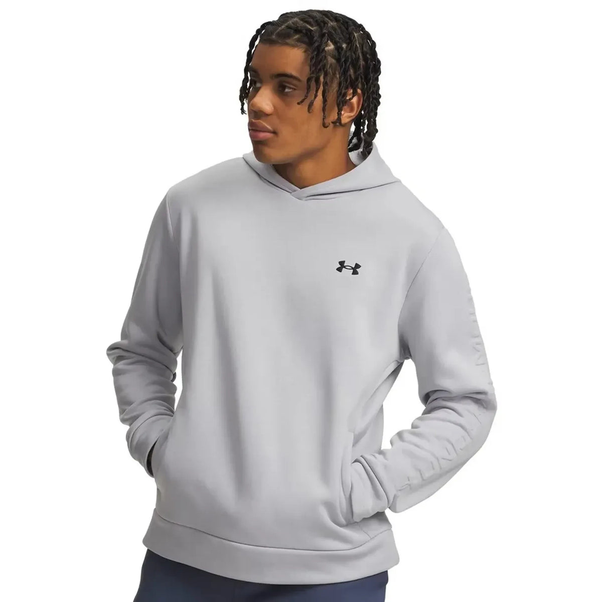 UA Armour Fleece® Wordmark Emboss - Grey