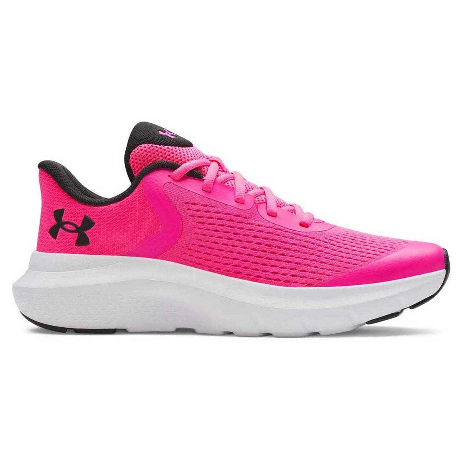 UA Grade School GGS Rogue 5 AL Running Shoes Pink / White