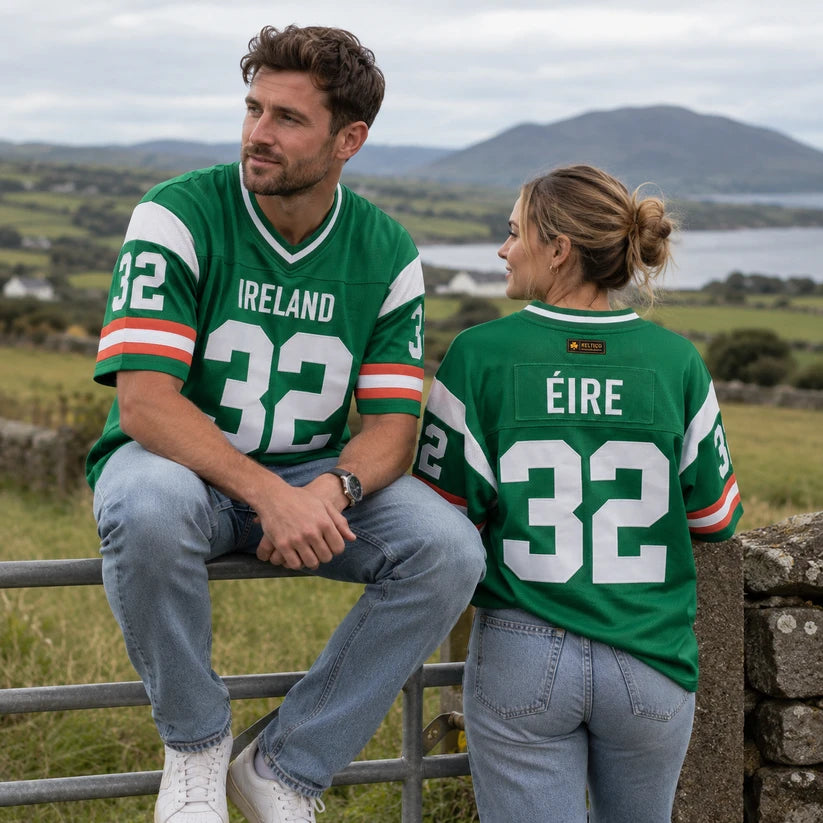 Keltico Ireland Heritage American Football Jersey
