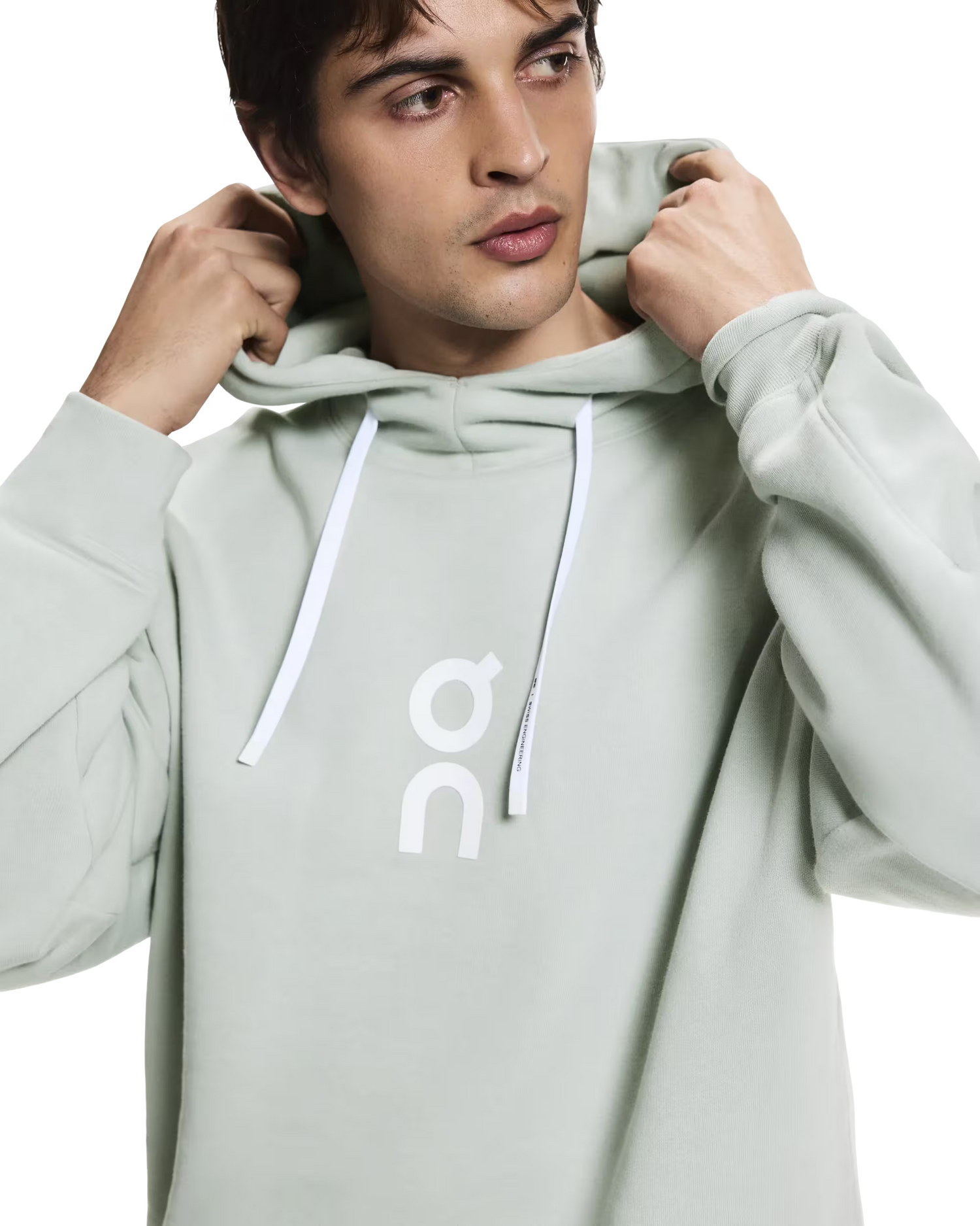 ON Running Club Hoodie M Mineral