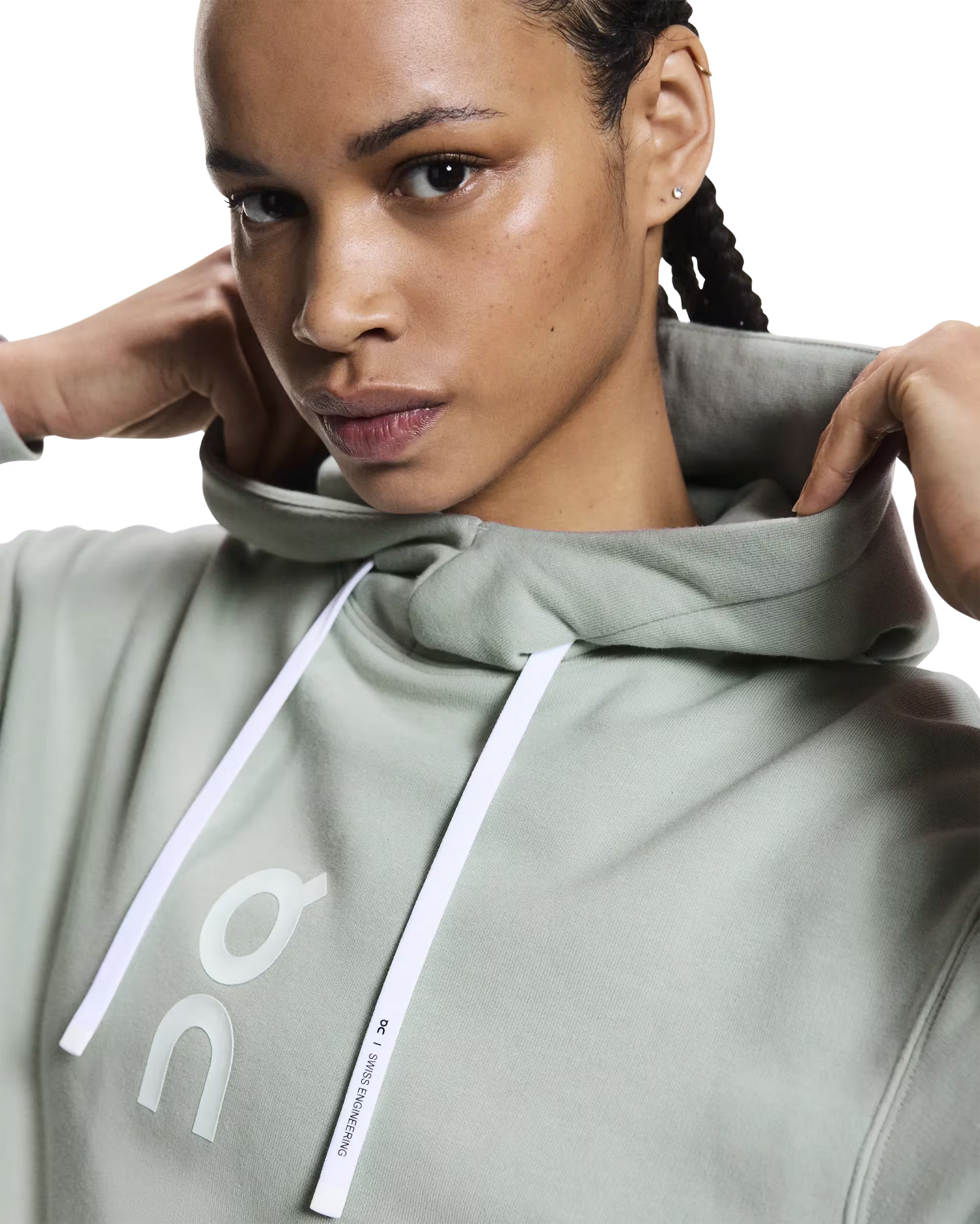 ON Running Club Hoodie W Mineral