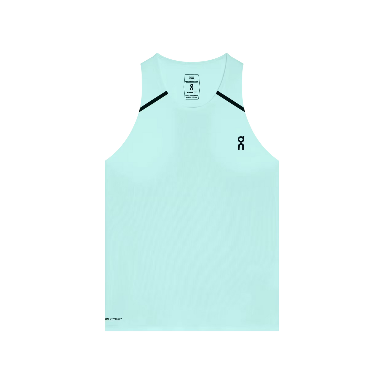 ON Performance Tank W Flurry/Aquamarine