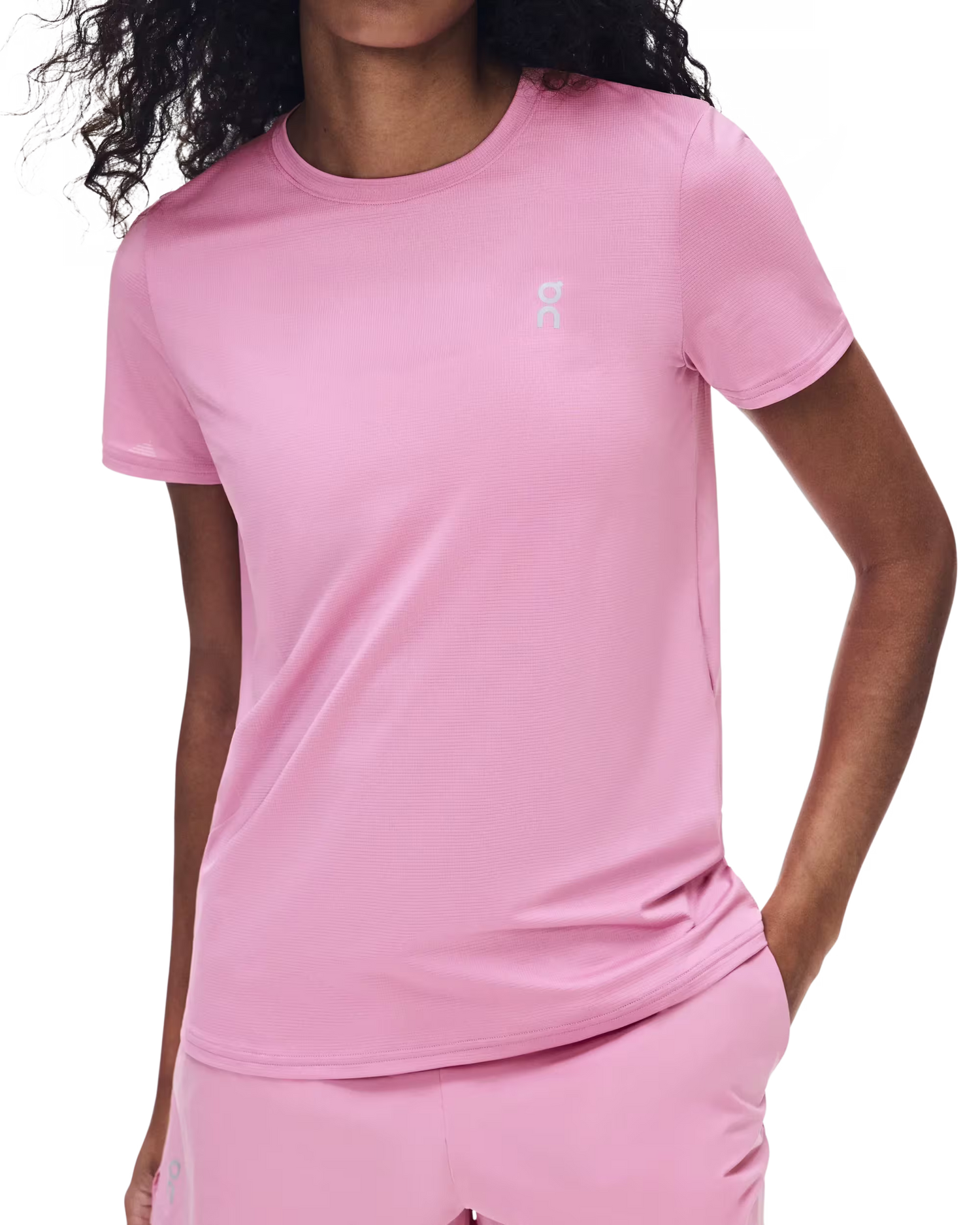 ON Running Core-T SS Tee W Bubblegum