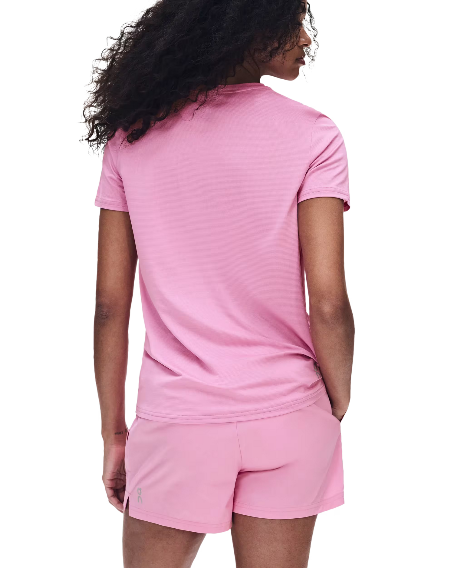 ON Running Core-T SS Tee W Bubblegum