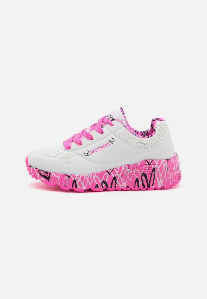 SKECHERS UNO LITE PINK