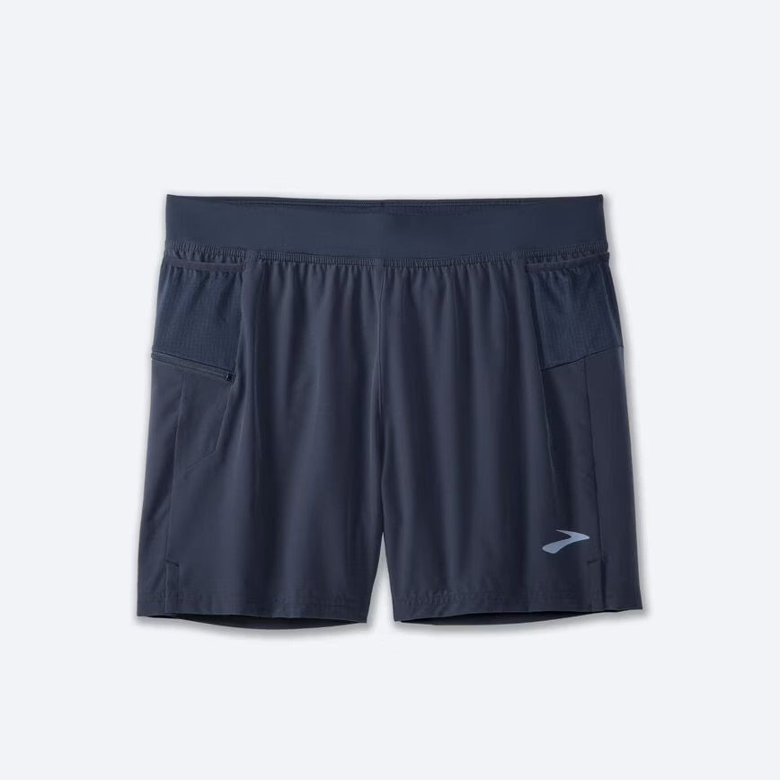 Brooks Sherpa 5" 2-in-1 Short M Blue