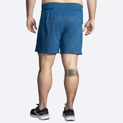 Brooks 2-in-1 Short M Blue