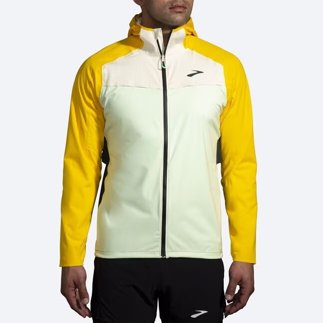 Brooks High Point Waterproof Jacket M Yellow