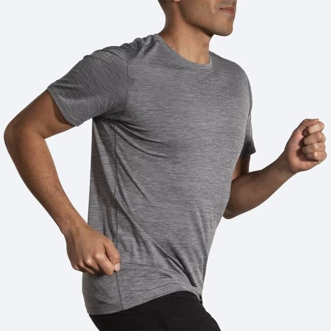 Brooks LUXE SS Tee M Grey