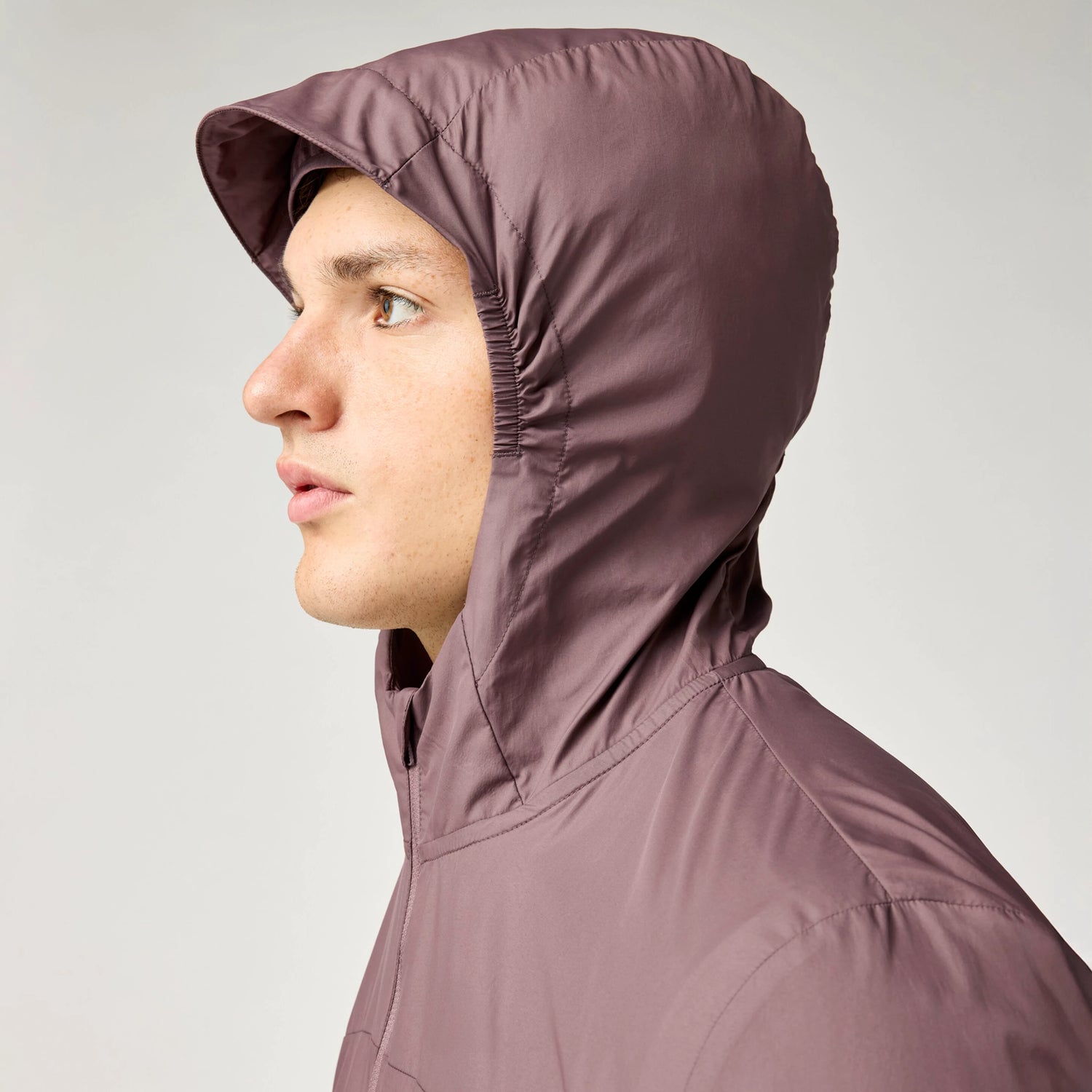 Brooks Canopy Jacket M Burgundy Peppercorn