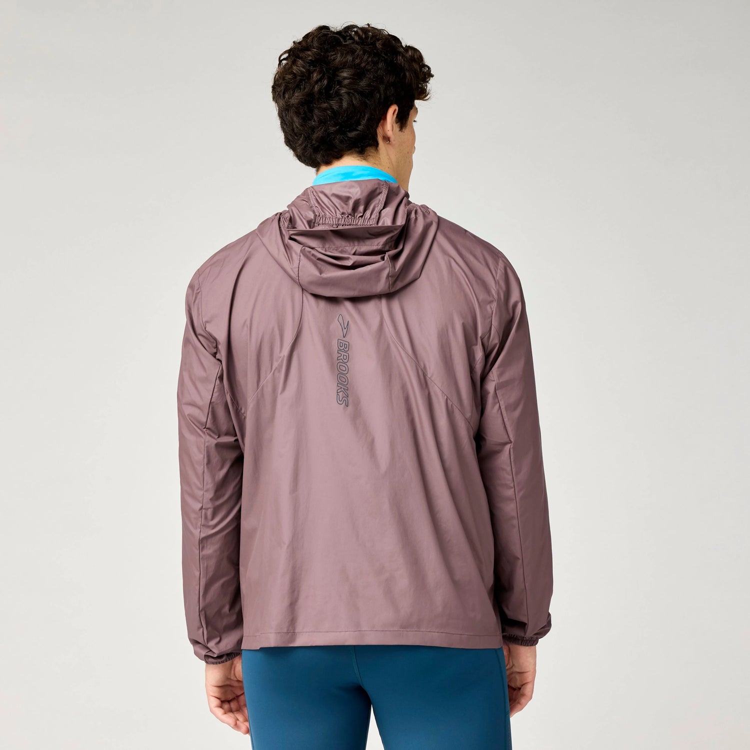 Brooks Canopy Jacket M Burgundy Peppercorn