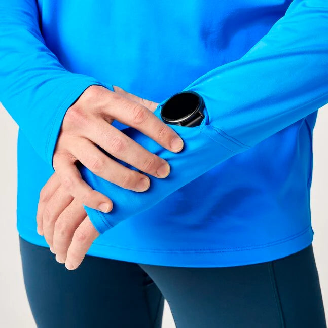 Brooks Dash 1/4 Zip 3.0 M Cyber Blue