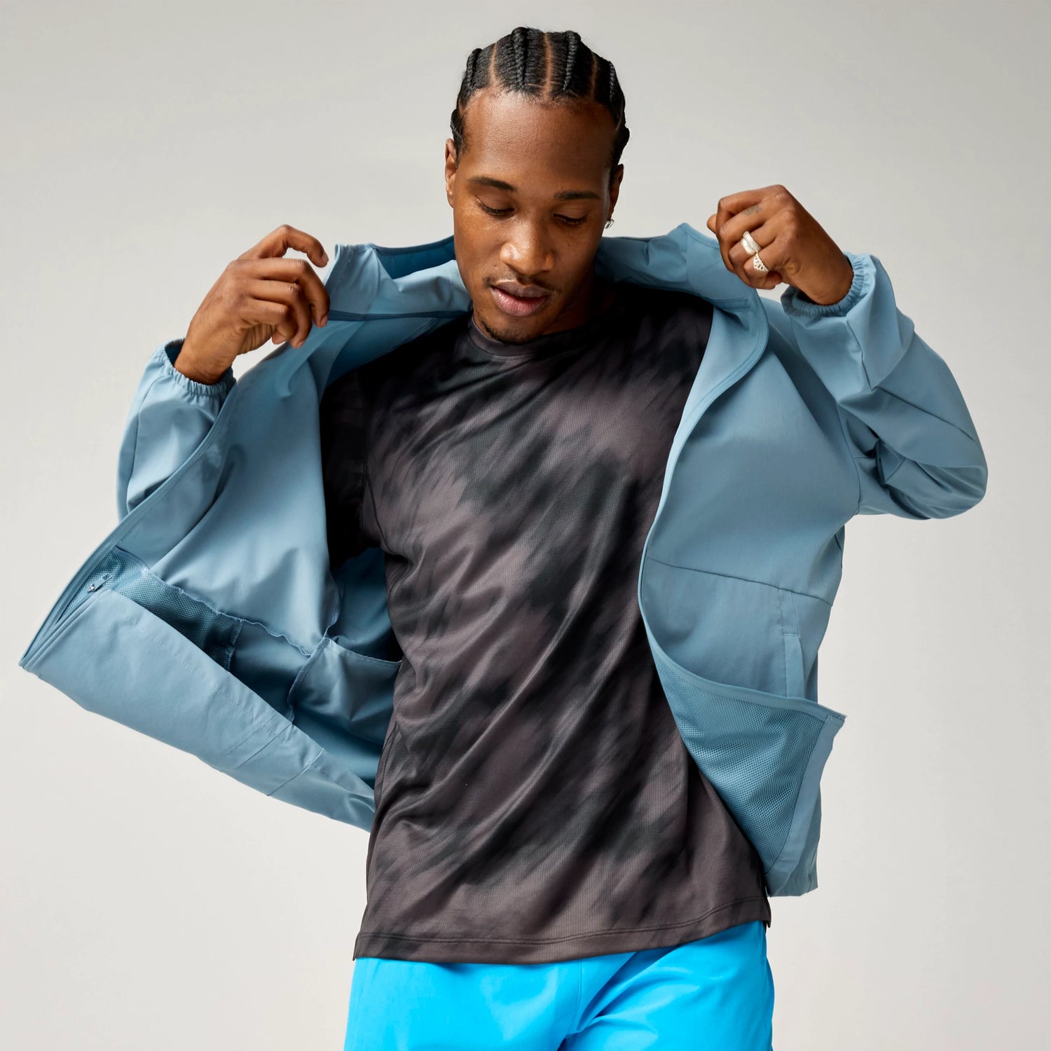 Brooks Canopy Jacket M Blue Haze