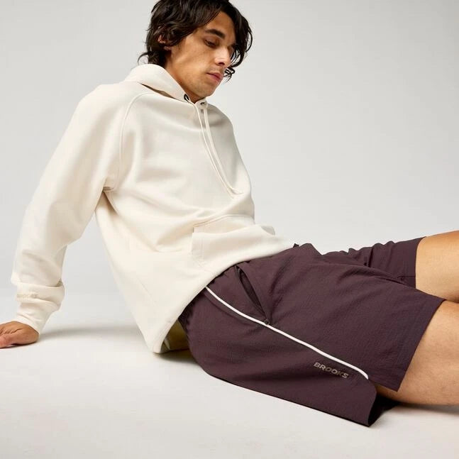 Brooks Movement Hoodie - Bone