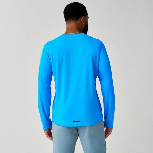 Brooks Dash Long Sleeve M Cyber Blue