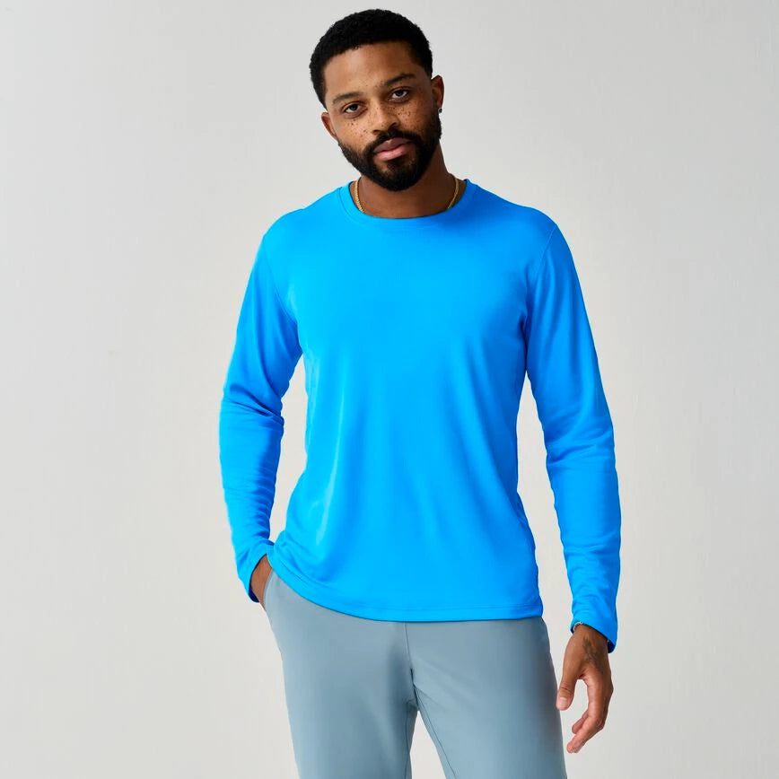 Brooks Dash Long Sleeve M Cyber Blue