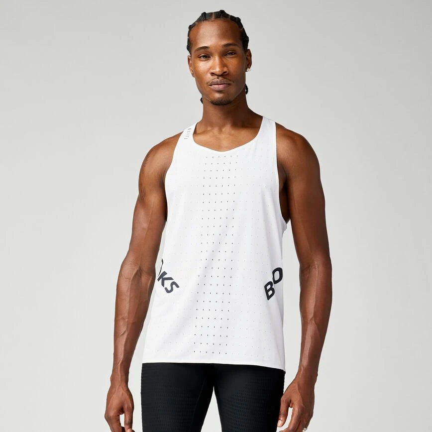 Brooks Hyperion Elite Singlet M White