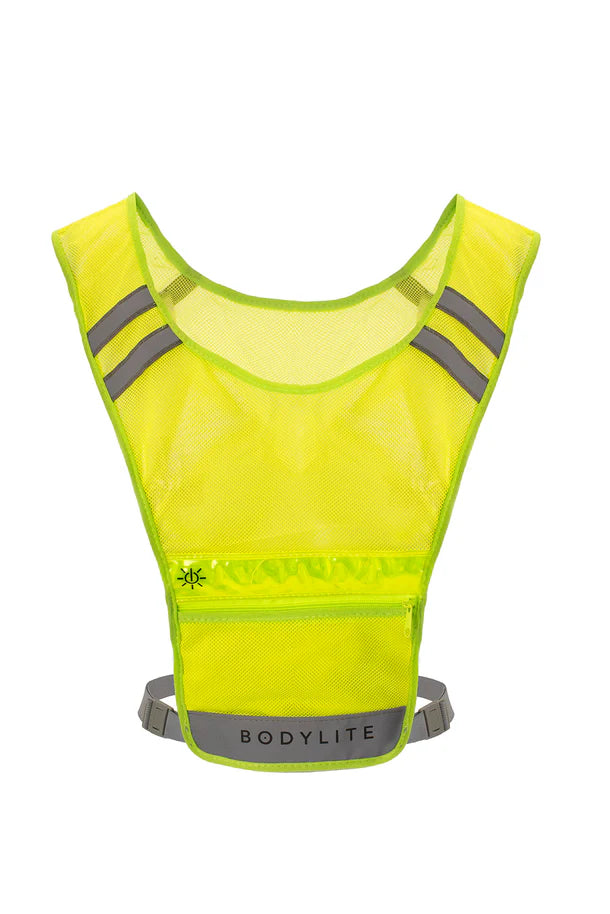 Bodylite LED Reflective Vest Neon Yellow