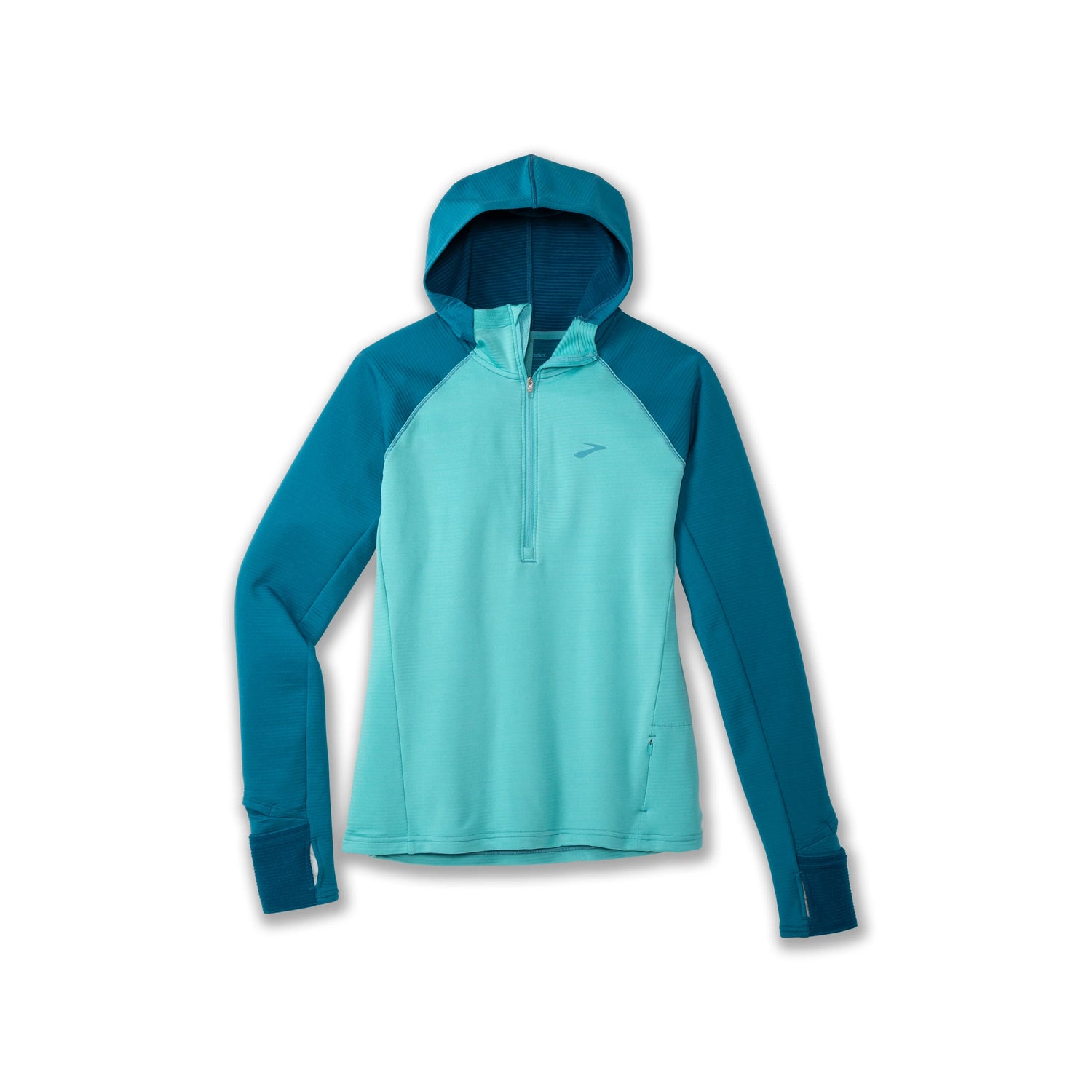 Brooks Notch Thermal Hoodie 2.0 W Aqua