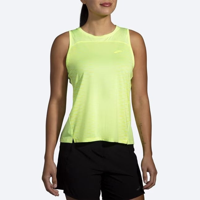 Brooks Spirit Free Tank 2.0 W Yellow